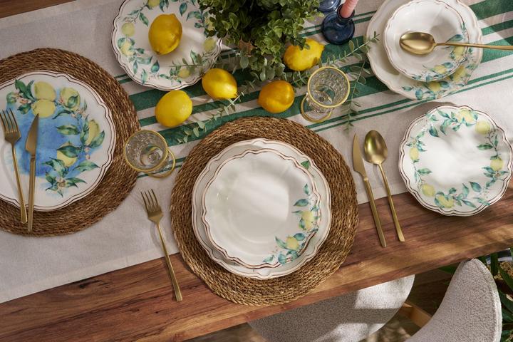 Image du produit Hermia Lemon Dinner Set 24 Pieces (24 pcs)