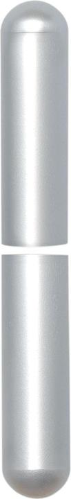 SFS Aufsteckhülse 3-DIM rund Türband ø 15mm H 92mm oben/unten, Alu verchromt matt