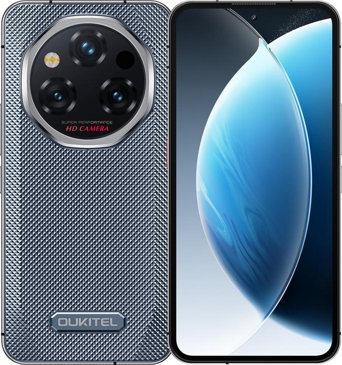 Immagine prodotto Oukitel Smartphone WP210 6.7 12/512GB 8800mAh Grau (512 GB, Grigio, 6.70", 5G)