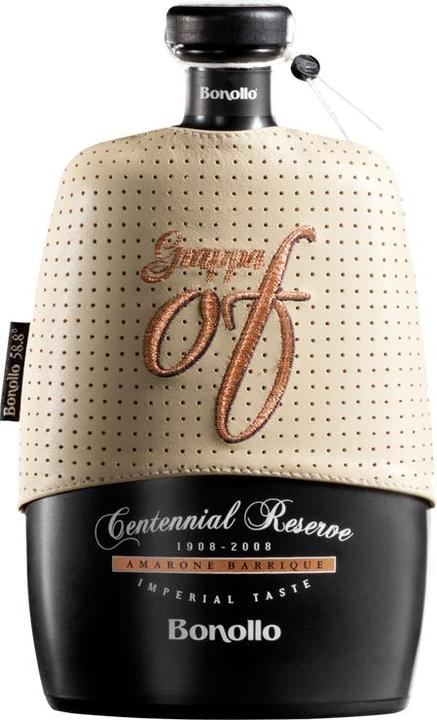 Actual product image Bonollo Grappa OF Amarone Barrique Centennial Imperial Taste