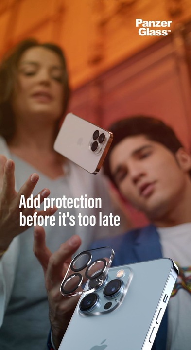 Productafbeelding PanzerGlass Camera beschermer (1 Stuk, Apple iPhone 13 Pro Max, Apple iPhone 13 Pro)