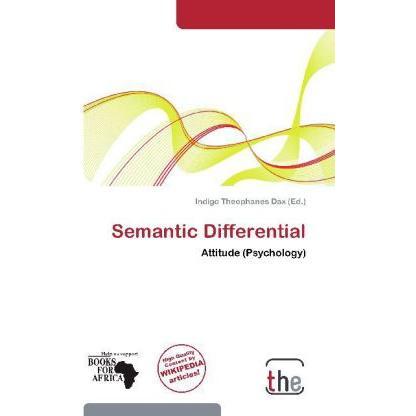 Semantic Differential, Sachbücher von Indigo Theophanes Dax
