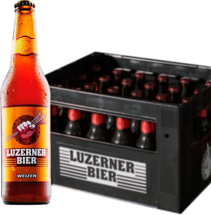 Luzerner Bier WEIZEN Kiste / (20 x 50 cl)
