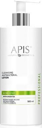 Actual product image Apis Natural Cosmetics Apis - Acne-Stop Cleansing Antibacterial Lotion C (Facial cleansing wipes, 500 ml)