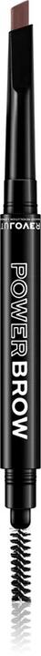 Actual product image Makeup Revolution Relove Power Brow Pencil - Eyebrow Pencil 0.3 g - (Dark brown)