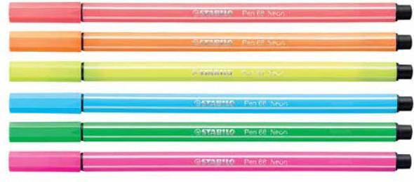 Actual product image STABILO Fibre Pen 70 (6 x)