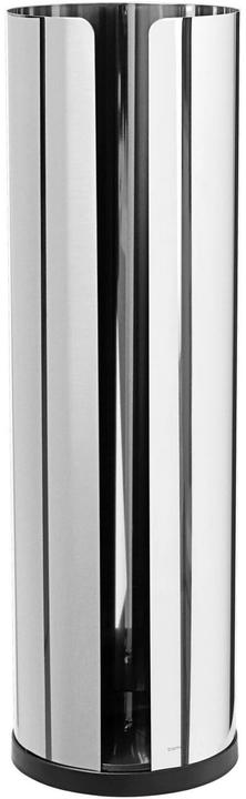 Blomus NEXIO- polished stainless steel toilet roll holder, toilet paper holder with space for up to 4