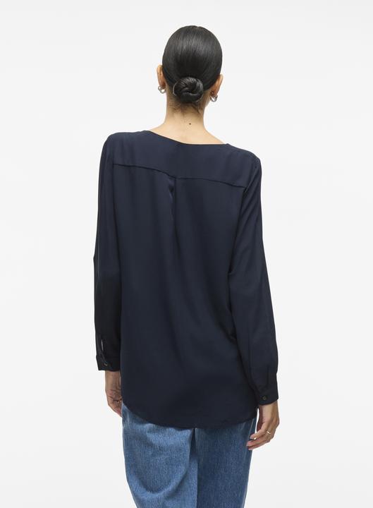 Image du produit Vila Chemise à col fendu High Low (XXL)