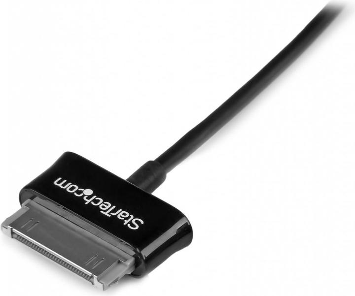 Actual product image StarTech 3m Dock Connector to USB Cable for Samsung Galaxy Tab - Charge / Sync Cable - USB Data Cable / La... (3 m, USB 2.0)