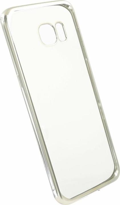 Actual product image OEM TPU Case LINE for Samsung Galaxy S7 Edge Silver (Samsung Galaxy S7 Edge)