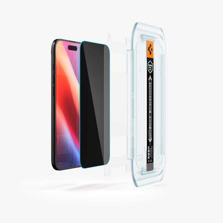 Produktbild Spigen Glas.tR EZ-FIT (2 pack) (2 Stk., Apple iPhone Air)