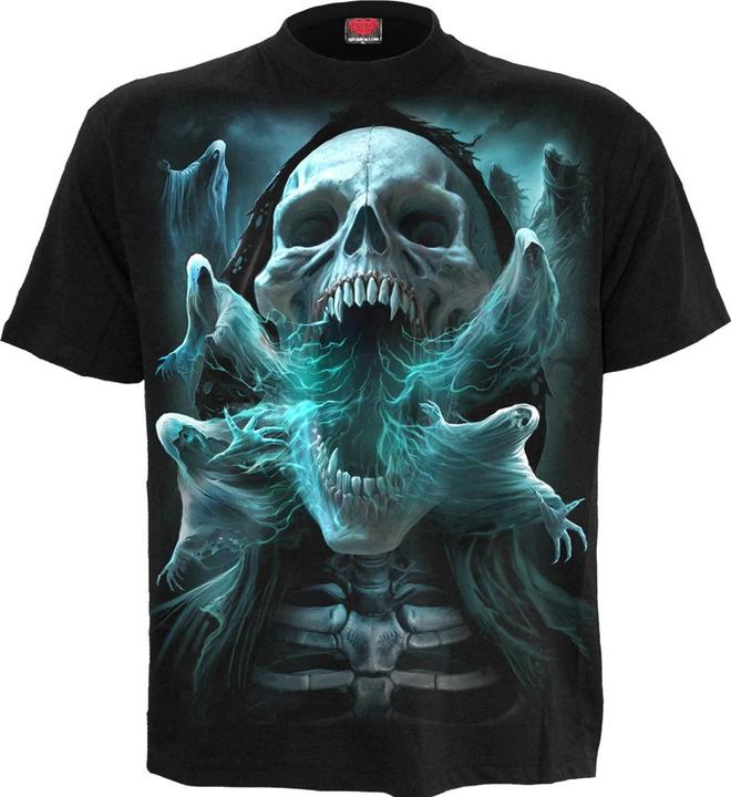 Immagine prodotto Spiral Ghost Skull Maglietta Maniche Corte Adulto Unisex (4XL)