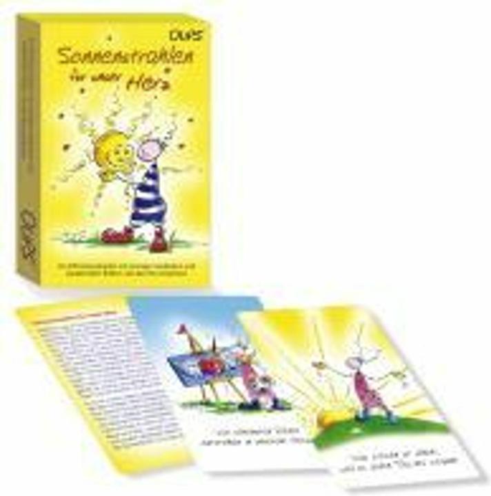 Produktbild Hörtenhuber, K: Oups Karten/Sonnenstrahlen f. unser Herz (Deutsch, Kurt Hörnchen, 2011)