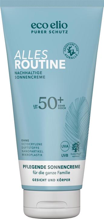 Actual product image Eco Elio Alles Routine (Suntan cream, SPF 50+, 200 ml, 246 g)