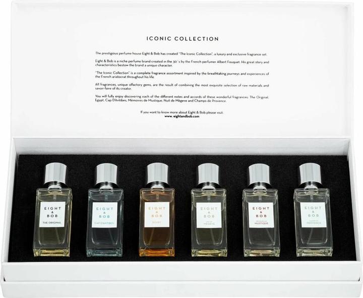 Produktbild Eight & Bob iconic collection epv 6x30ml (Eau de Parfum, 30 ml)