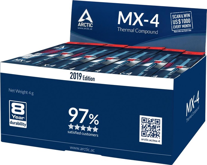 Actual product image Arctic Mx-4 (8.50 W/m K, 4 g)