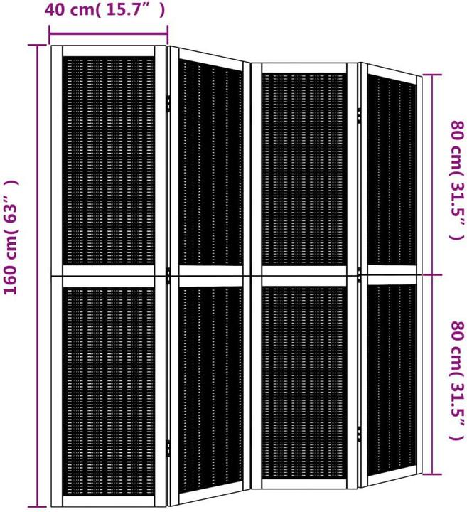 Immagine prodotto vidaXL Paravent