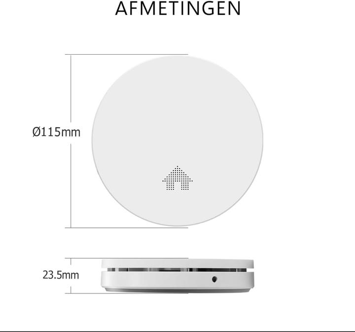 Actual product image Elro Smoke detector