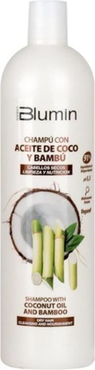 Blumin Shampoo mit Kokosnussöl und Bio-Bambus (1000 ml, Flüssiges Shampoo)