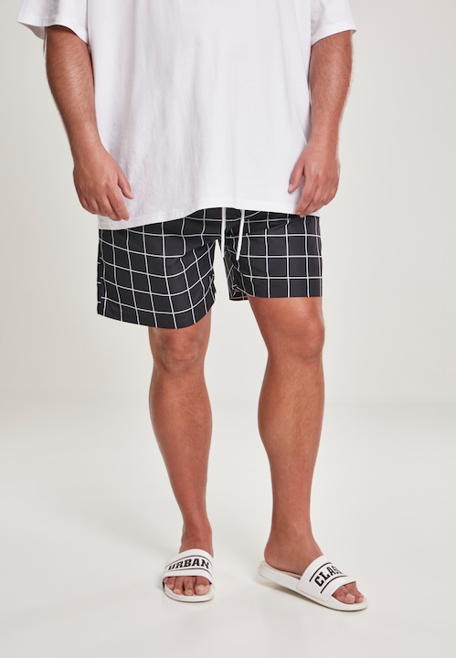 Actual product image Urban Classics Check Swim Shorts (XXL)