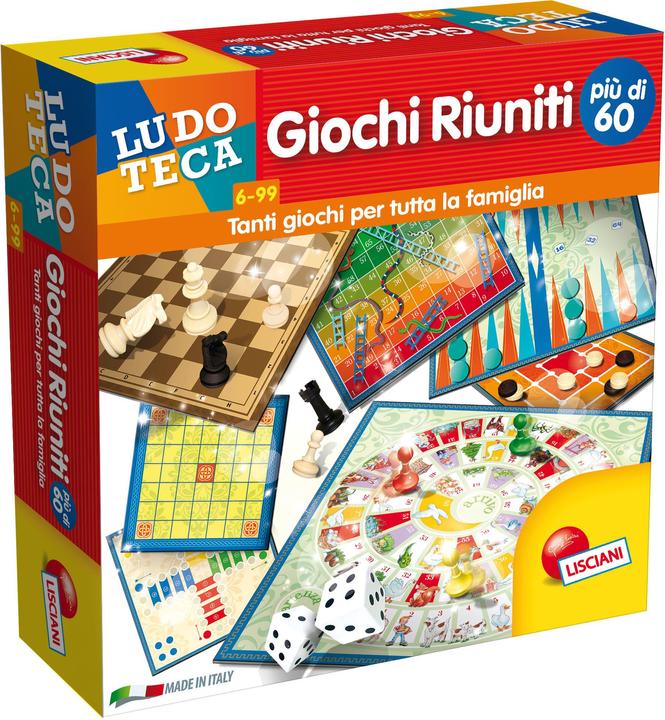Produktbild Lisciani 57023 - LISCIANI- GIOCHI RIUNITI PIU' DI 60 (Multilingual)