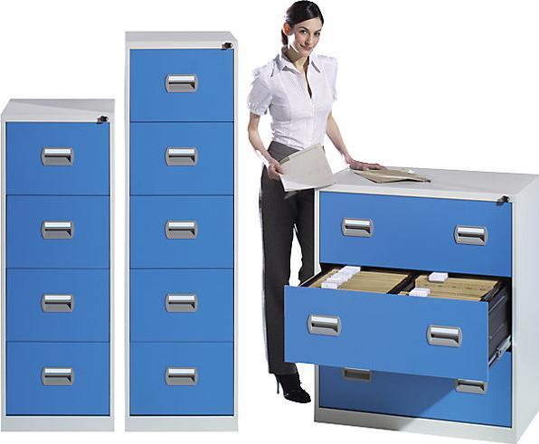 Actual product image eurokraft basic filing cabinet (84.5 x 62 x 99.5 cm)