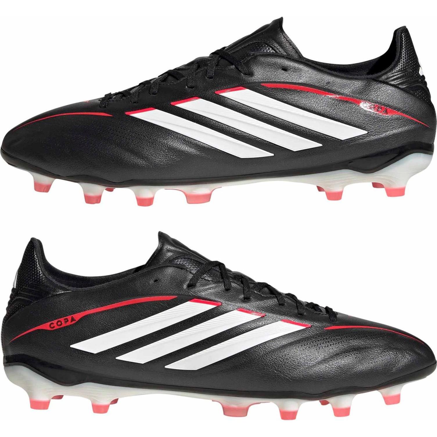Adidas, Uomini, Scarpe da calcio, Copa Pure Iv Pro Fg - cblack/ftwwht/lucred (44), Rosso, Bianco, Nero