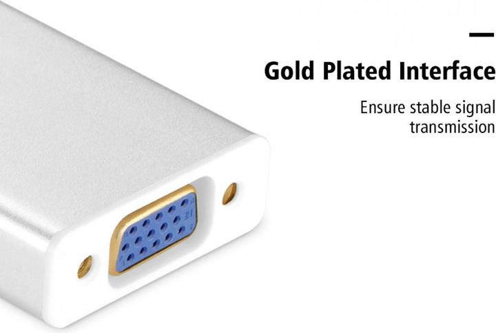 Actual product image Ugreen Display Port to VGA Adapter Converter (VGA)