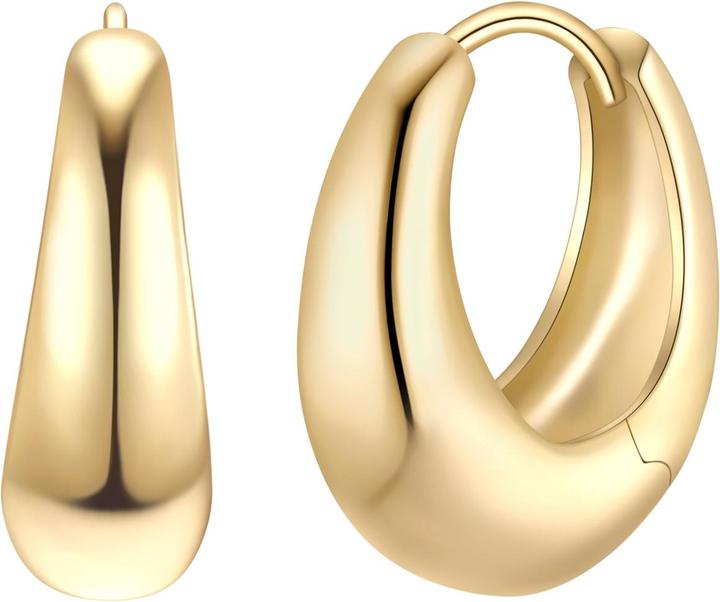 Produktbild Glanzstücke München Creolen Sterling Silber gelbgold - 38254 (Sterling Silber)
