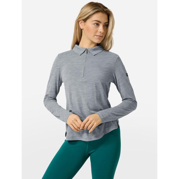 Actual product image Super Natural Zip Polo (L)