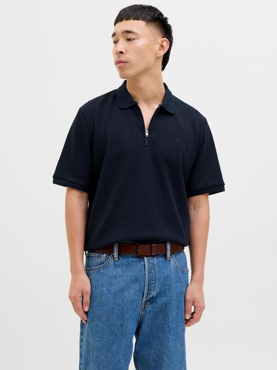 Produktbild Jack & Jones Jjeaustin Zip Polo Ss Noos (XXL)
