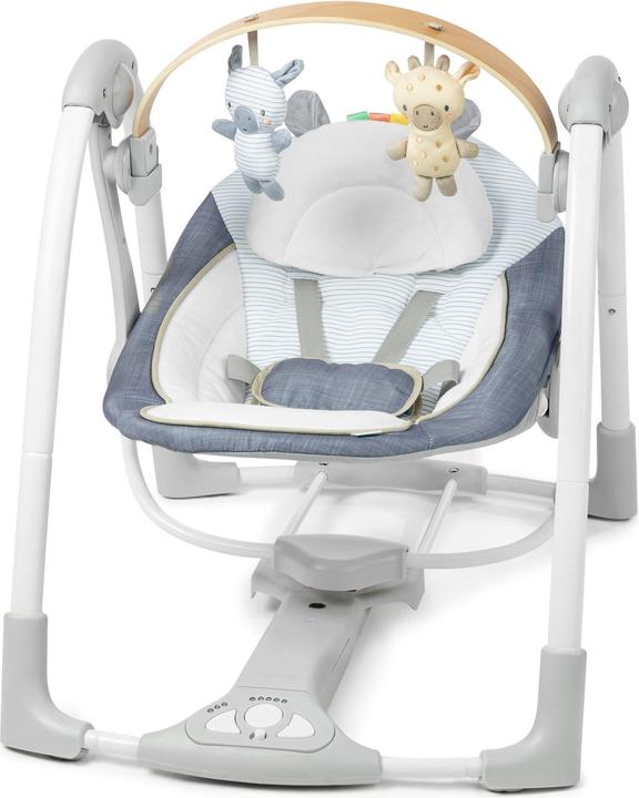 Ingenuity Swing 'n Go Babyschaukel & Babywippe mit Spielbogen