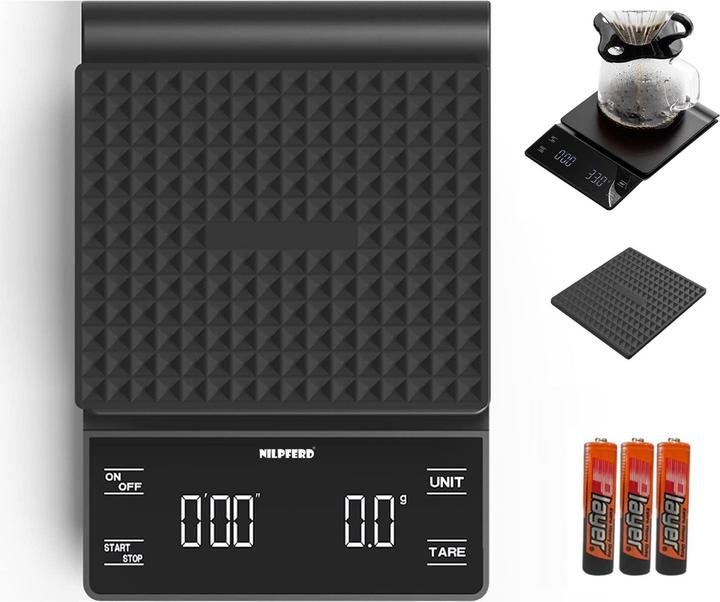 Immagine prodotto Digitale Kaffeewaage mit Timer und LED-Touchscreen