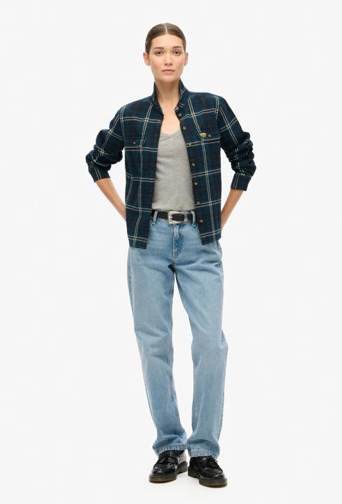 Actual product image Superdry Studios Slub Emb Vee Tee