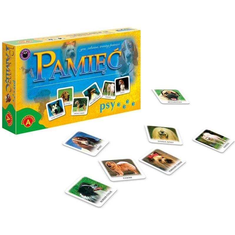 Alexander Multicolore Gioco Della Memoria Del Cane - 0127 (2 - 8 Giocatori)