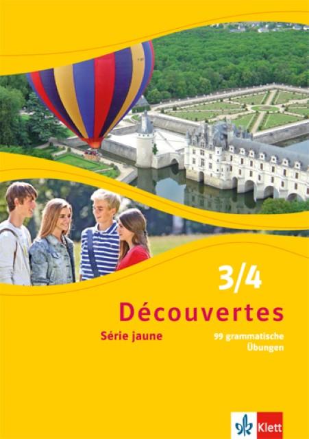 Produktbild Découvertes Série jaune 3 und 4. 99 grammatische Übungen (Deutsch, Französisch, 2015)