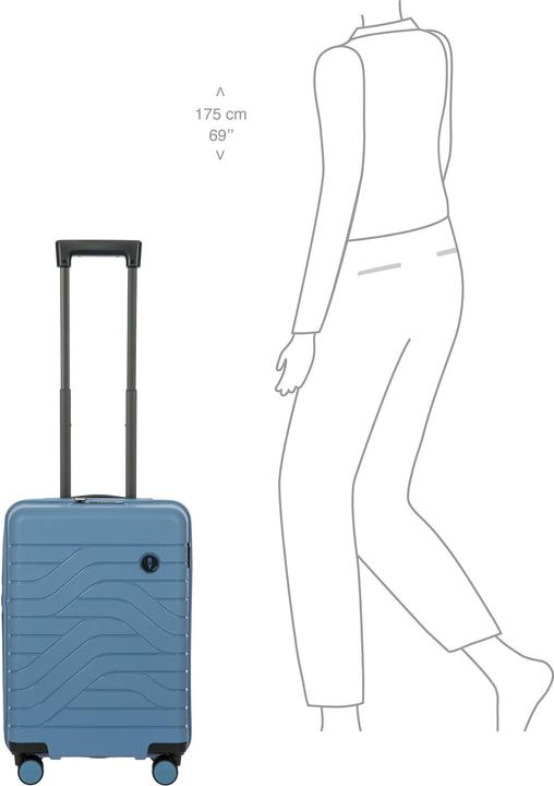 Actual product image Brics BY Ulisse 4-wheel cabin trolley 55 cm (37 l)