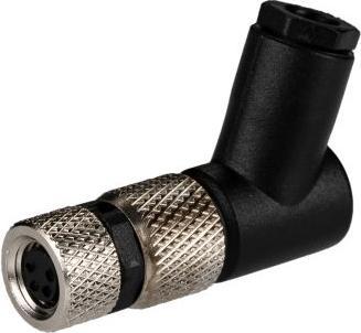 Produktbild Rs Pro M8 Steckverbinder Buchse zur Kabelmontage, 4-polig 3.0A, Schraubanschluss IP67