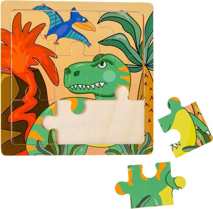 Produktbild LG-Imports Holzpuzzle (Weltraum, Pirat oder Dinosaurier)