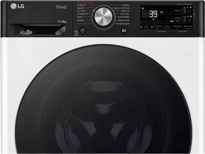 Actual product image LG Intelligente Waschmaschine-Trockner AI Direct Drive TurboWash 360º 1400 rpm 11 kg/6 kg