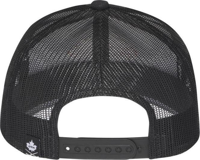 Actual product image CCM Meshback Trucker Hat (Ena Velikost, Black)
