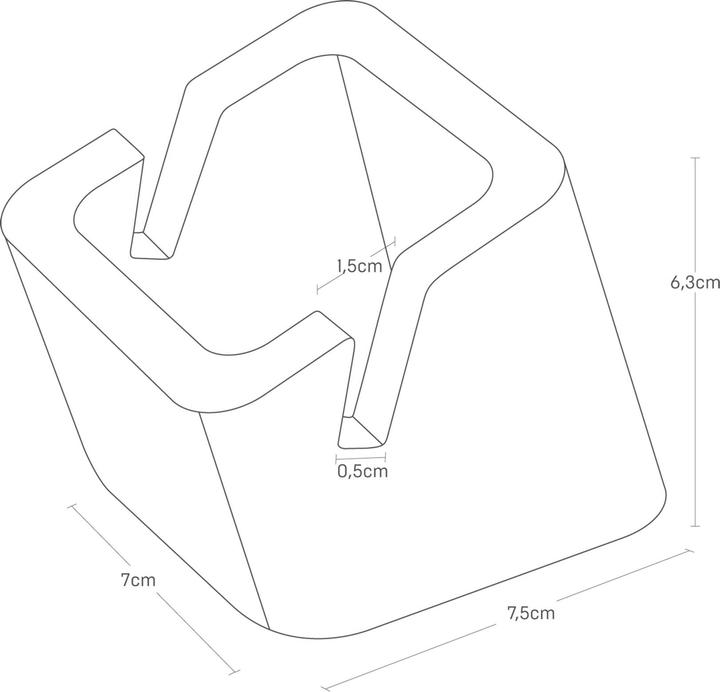 Produktbild Trendform Tablet-Ständer SQUARE