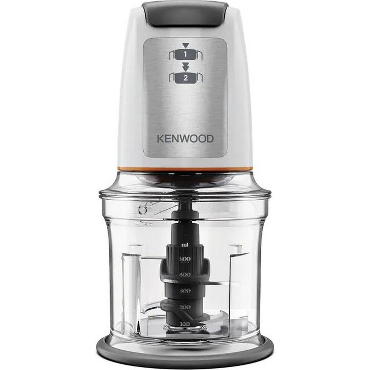 Kenwood CHP61.000WH Tritatutto Easy Chop, Robot da cucina, Bianco, Grigio
