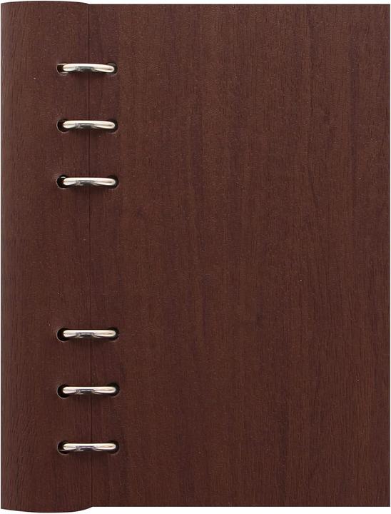 Filofax Clipbook Architexture PER Notebook Rosewood bruin A6 kunstleer navulbaar notitieboek 143003 (A6)