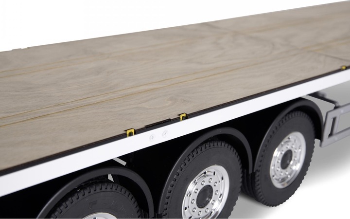 Actual product image Carson 3-axle flatbed trailer lll steel