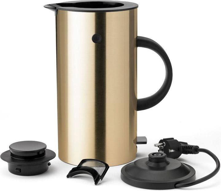 Actual product image Stelton EM Wasserkocher brushed brass (1.50 l)