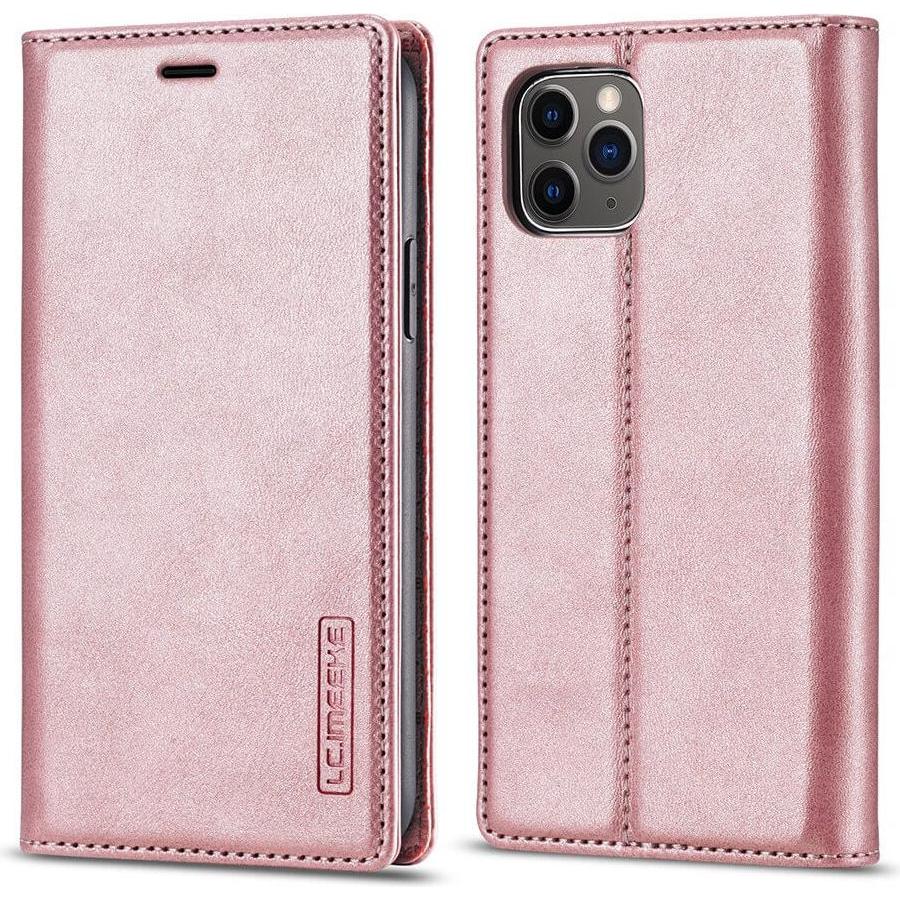 Cover-Discount iPhone 11 Pro - Stand Flip Case Hülle rosa (Apple iPhone 11 Pro), Smartphone Hülle, Rosa