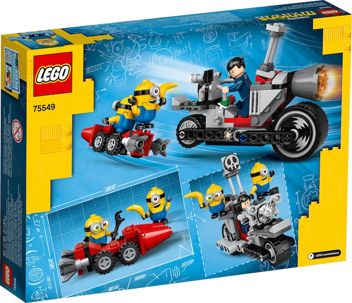 Actual product image LEGO Unstoppable motorcycle chase (75549, LEGO Minions)