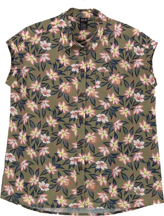 Actual product image Jack Wolfskin Luena shirt blouse sports blouse casual shirt (S)