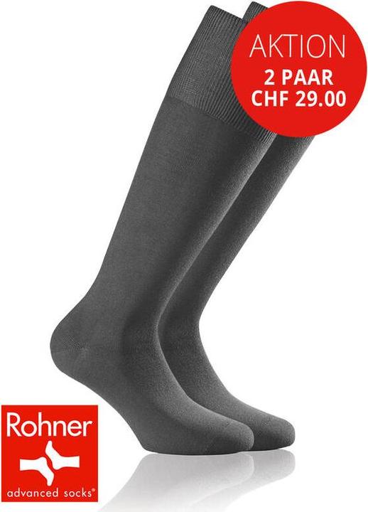 Produktbild Rohner Sommer Kniesocken (2er Pack, 43 - 44)
